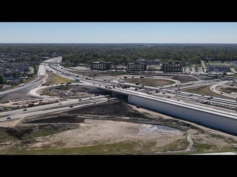 Multiple ramps, roads, bridges on Indy's northeast side to open in 2025 as part of Clear Path 465