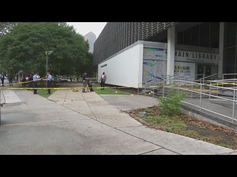 Man shot, killed outside of the New Orleans Main Library