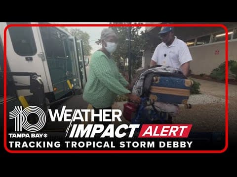 'Better to be safe than sorry': Hillsborough County residents prepare for Tropical Storm Debby