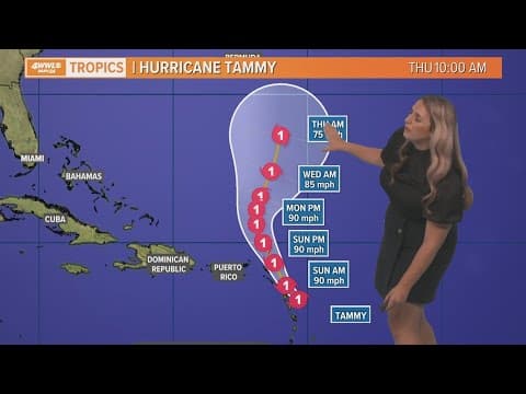 Saturday morning tropical update