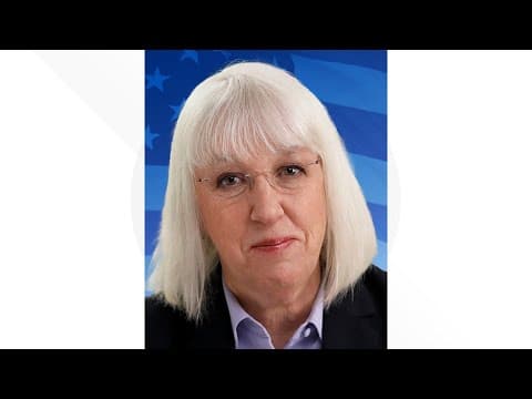 Sen. Patty Murray reacts after first ballot count in 2022 general election