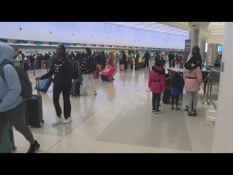 John Glenn Columbus International Airport expecting record number of travelers on Thanksgiving