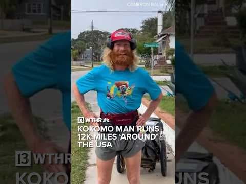 ‘Modern-day Forrest Gump’ runs 12K miles around the United States