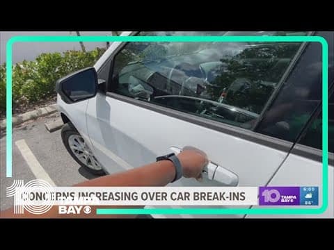 Sarasota police see uptick in car burglaries, stolen guns