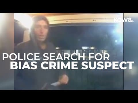 Portland police searching for suspect in bias crime at business