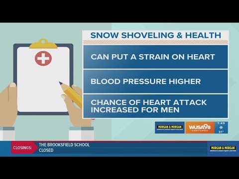 How your health can be impacted by snow shoveling