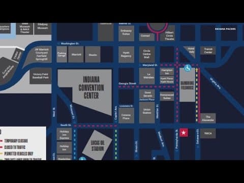 Preparing for road closures one week out from the NBA All-Star Game