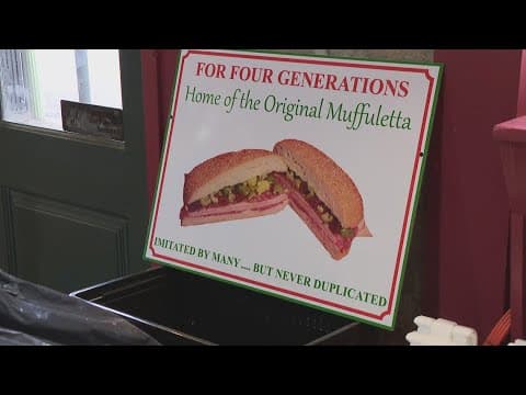 WWL Spotlight: Historic Central Grocery & Deli reopens after three years in New Orleans