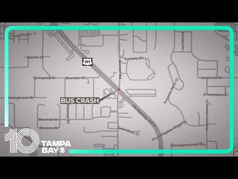 Motorcyclist dies after colliding with Hillsborough County school bus on US 301