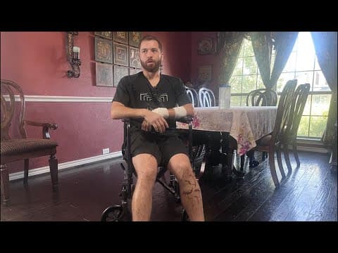 Fort Worth man's brave escape during a violent home invasion leaves him on a long road to recovery