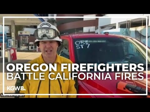 Washington County firefighter speaks about battling Palisades Fire