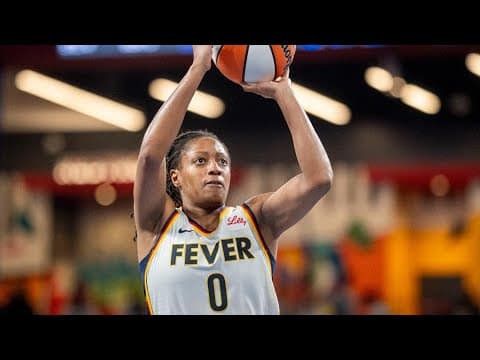 Kelsey Mitchell scores 34, leads Fever to Game 1 upset win over Aces | Postgame Reaction | 13Sports