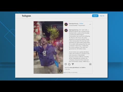 Ravens fan that assaulted Commanders fan reaches a plea agreement