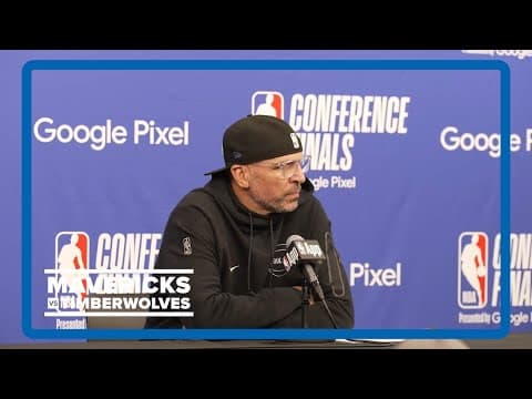 Jason Kidd | Mavs vs. Timberwolves Game 1 pregame press conference
