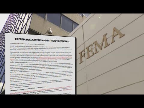 FEMA workers criticize Trump administration days before Katrina anniversary