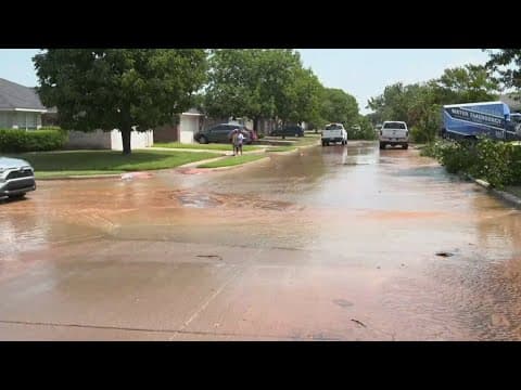 Fort Worth water main repaired after massive break Monday
