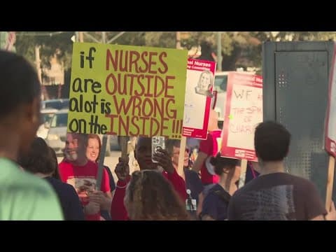 UMC nurses expected to kick off third strike