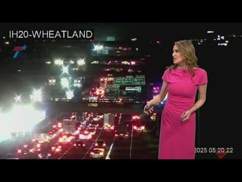 Several lanes closed on I-20 in southern Dallas