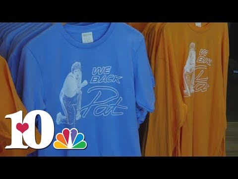 Orange Mountain Designs creates shirts for annual 'We Back Pat' game