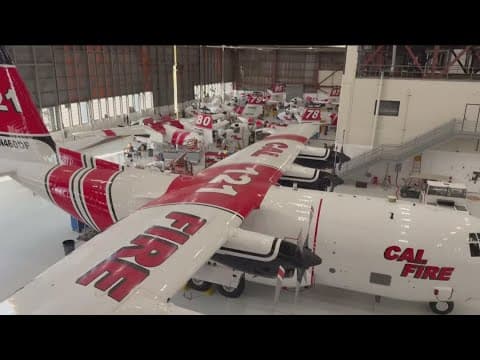 CAL FIRE C-130 air tanker coming to San Diego