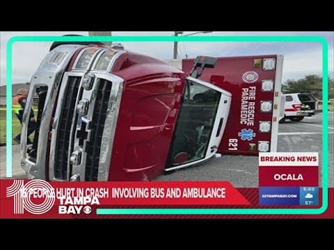 15 people – including 11 students – hospitalized after Florida multi-vehicle crash