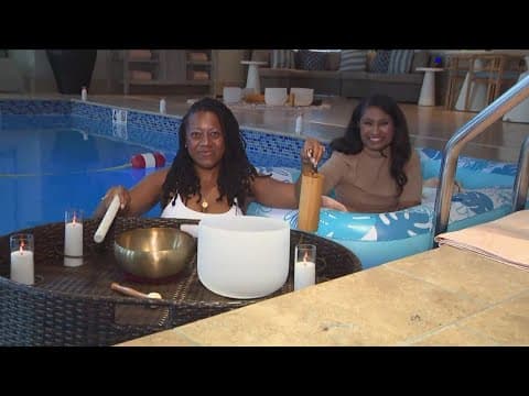 Solstice sound baths at the Salamander Hotel