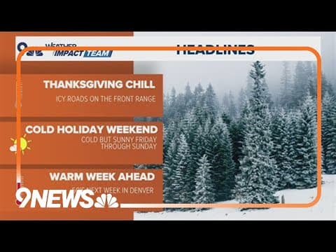 Extended forecast | Snow will lead to an icy Thanksgiving