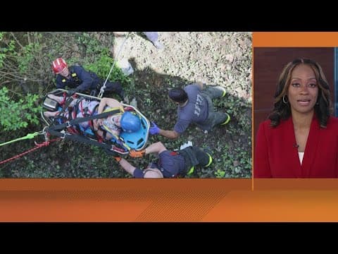 Woman falls about 30 feet behind Indianapolis bike shop, in serious condition