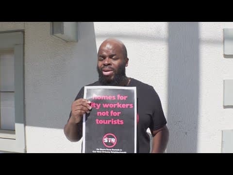 Debate on short-term rentals in New Orleans