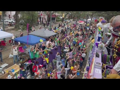 Mardi Gras parades rescheduled in New Orleans due to rain forecast