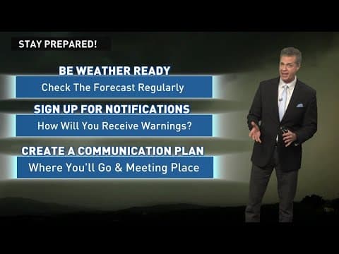 Severe Weather Awareness Week: Tornado safety