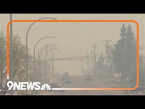 Wildfires force evacuations in Canada