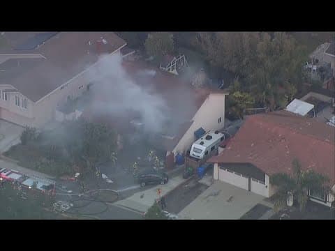 House fire displaces family in Carlsbad