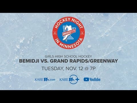 WATCH: Hockey Night in Minnesota | Bemidji vs. Grand Rapids/Greenway (girls)
