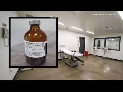 Indiana Supreme Court asked to step in before execution of man convicted of 2001 rape, murder