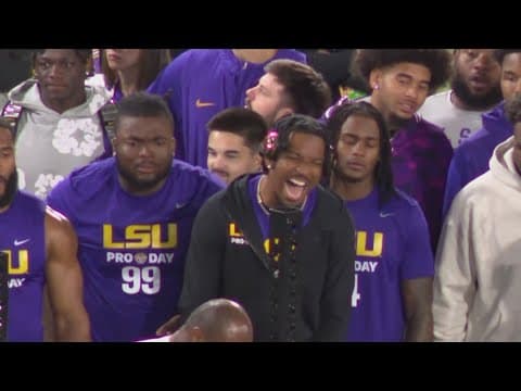 Here are 9+ thing we learned from LSU Pro Day