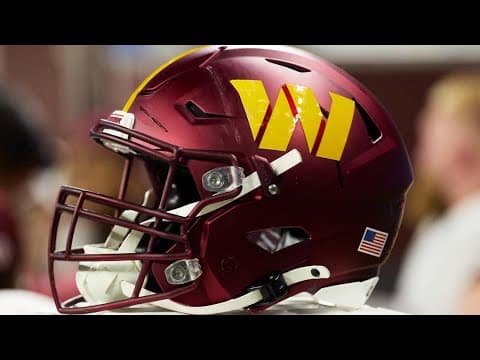 LIVE: Washington Commanders hold news conference ahead of NFL Draft