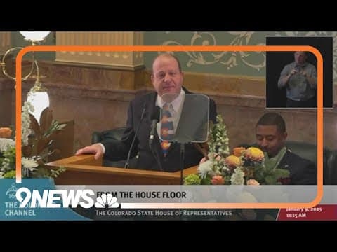 Polis discusses incoming Trump administration in State of the State address