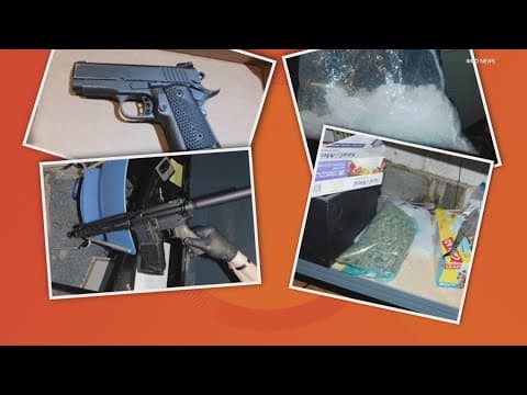 Stolen guns, 600 grams of cocaine, 70 grams of pressed fentanyl pills found in east Indy restaurant