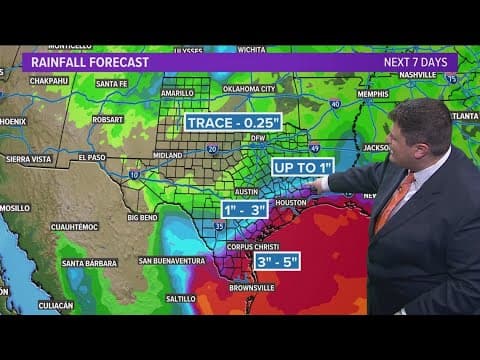 DFW Weather | Little rain expected in North Texas over the next week in 14 day forecast