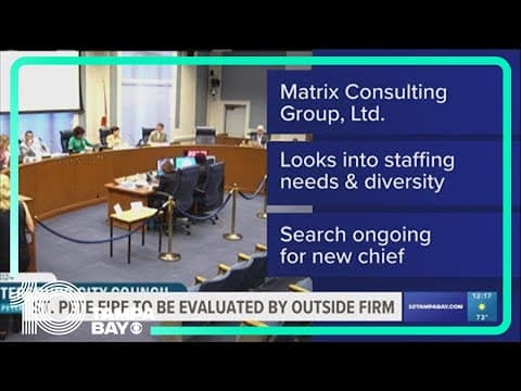 St. Pete Fire Rescue to be evaluated by outside firm