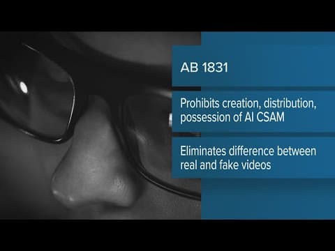 Newly proposed state bill addresses AI-generated child pornography