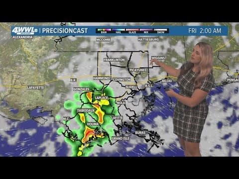 New Orleans Weather: A few showers and storms on Halloween, staying warm over the next week