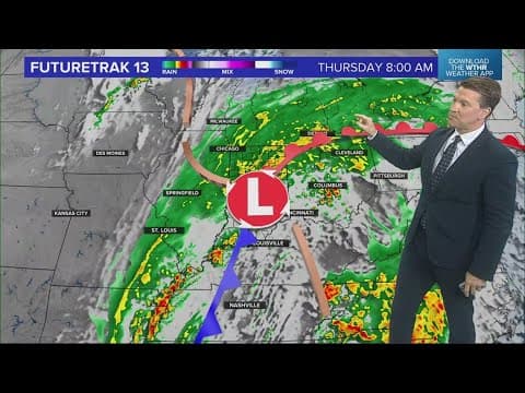 Live Doppler 13 forecast | 4pm update for Wednesday, April 10, 2024