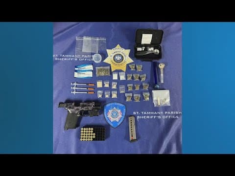 St. Tammany Sheriff: Drugs, firearm found at home of felon with 10-Year-Old child