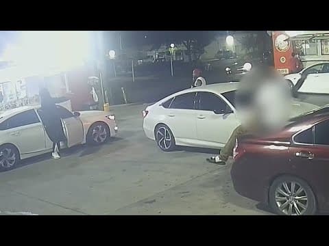 Surveillance video appears to show masked men shoot, kill man outside west Houston taco truck