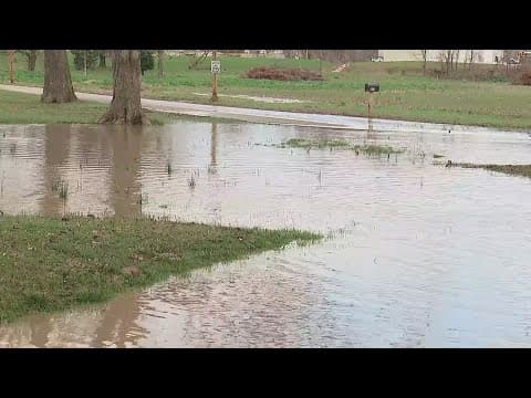 Newark family's home flooded after heavy rainfall
