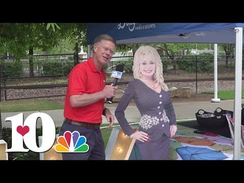 You can visit Dollywood vendor at Dogwood Arts Festival