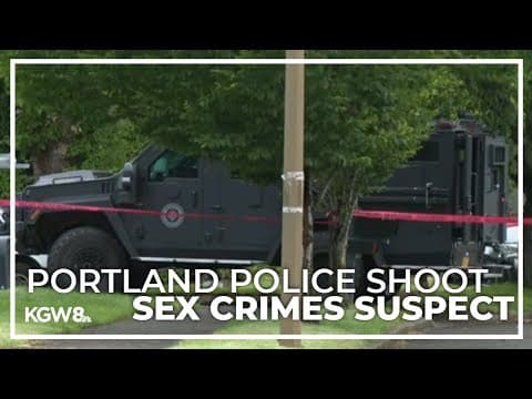 Portland man shot by officer while being served search warrant for sex crimes
