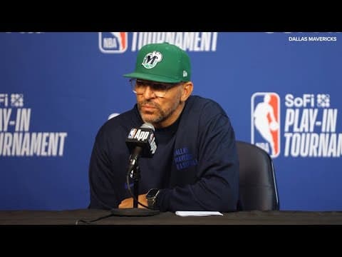 Dallas Mavericks vs. Memphis Grizzlies | Coach Jason Kidd Full Pregame Press Conference (4.18.25)